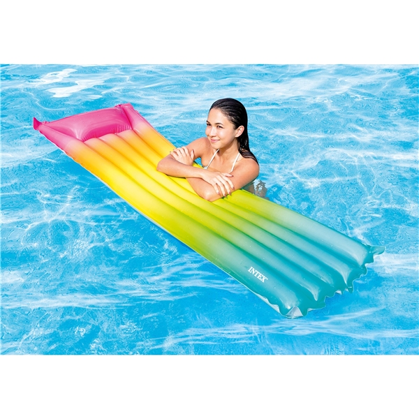 Intex Bademadrass Rainbow Ombre (Bilde 3 av 3)